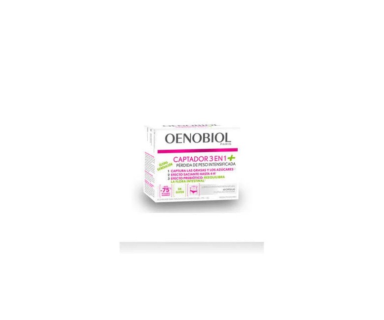 Oenobiol captador 3 en 1 plus 60 cap Oenobiol
