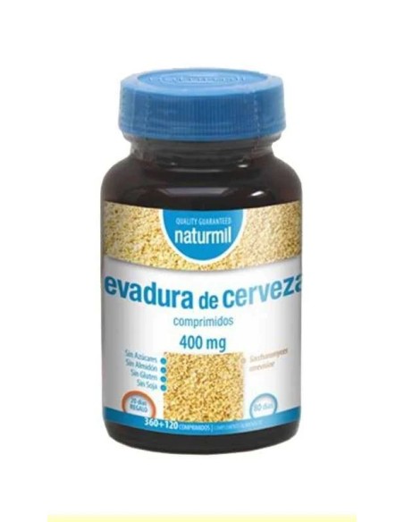 Levadura de cerveza 180 tab - 400 mg Dietmed