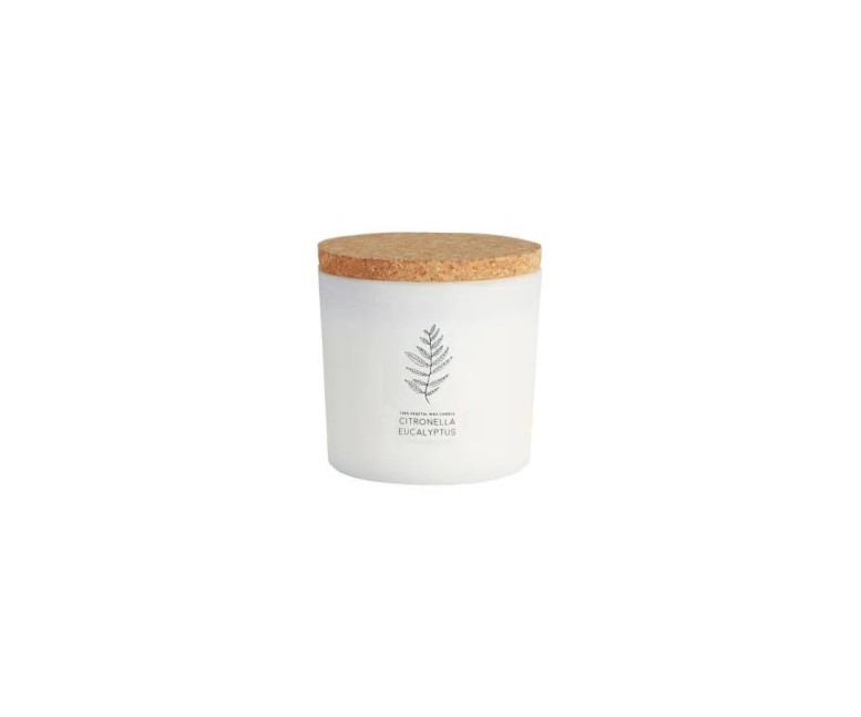 Vela tarro blanco citcore citronela-eucalip 10 x 10 c Cerabella