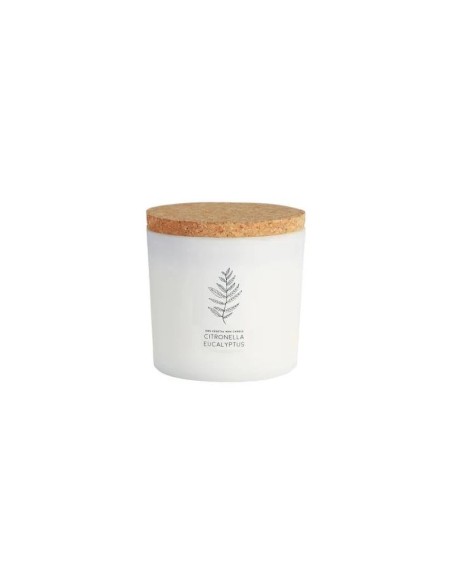 Vela tarro blanco citcore citronela-eucalip 10 x 10 c Cerabella