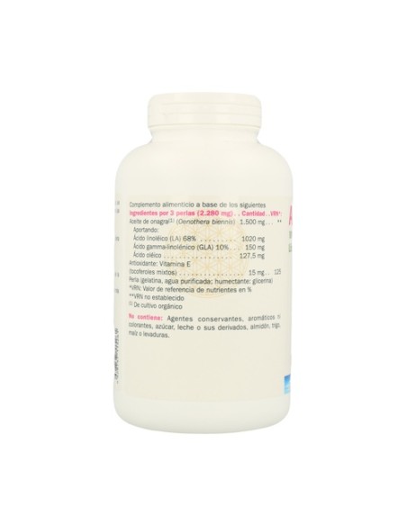 Sura Vitasan Aceite de Onagra 540 perlas de 500mg Sura Vitasan