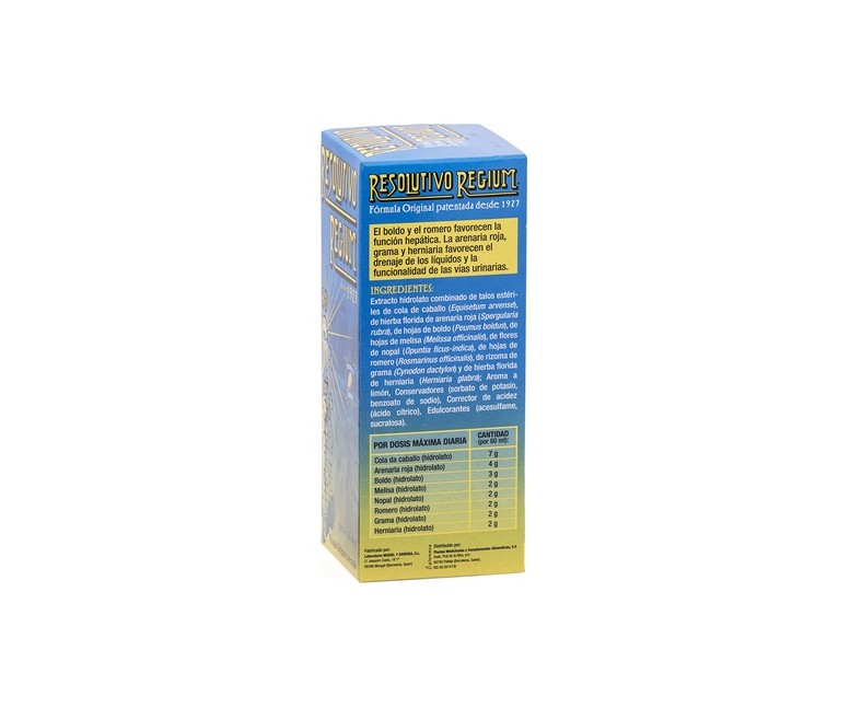 Resolutivo Regium 600 ml (Limón) Plameca