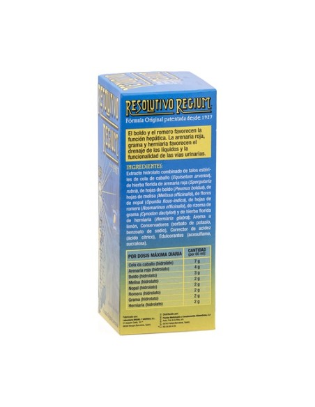 Resolutivo Regium 600 ml (Limón) Plameca
