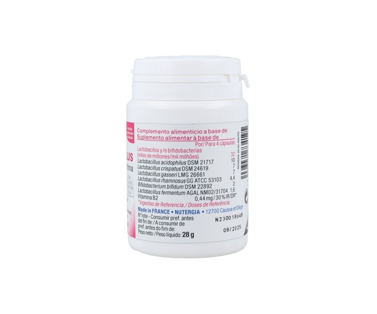 Ergyphilus intima flora vaginal y urinaria 60 cápsulas Nutergia