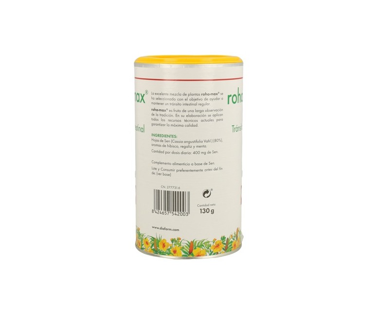 Tránsito intestinal 130 g Roha-Max