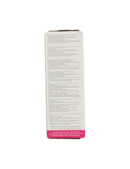 Protegeslip Adaptables Flex 24 unidades Masmi Natural Cotton