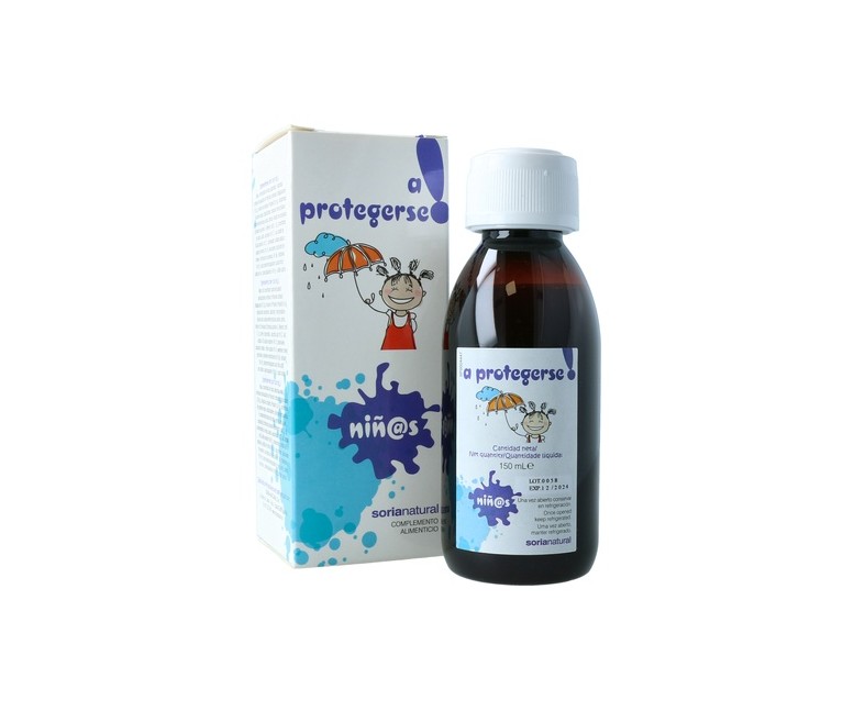 A Protegerse Jarabe Infantil 150 ml Soria Natural