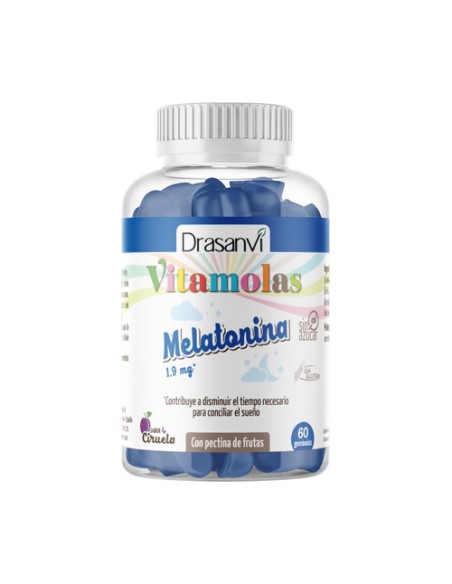 Vitamolas Melatonina 1,9 mg 12 años 60 gominolas Drasanvi