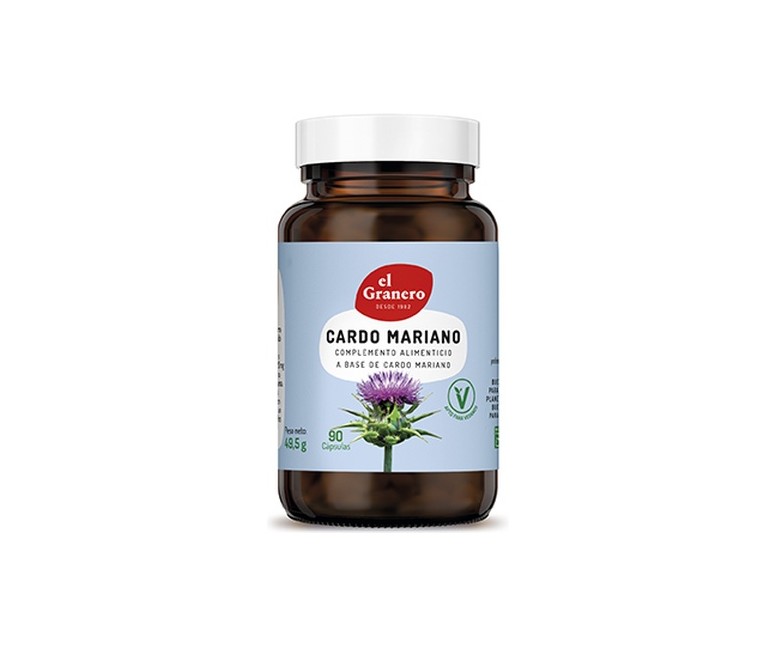Cardo Mariano 90 cápsulas (550mg) El Granero Integral