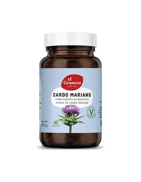 Cardo Mariano 90 cápsulas (550mg) El Granero Integral