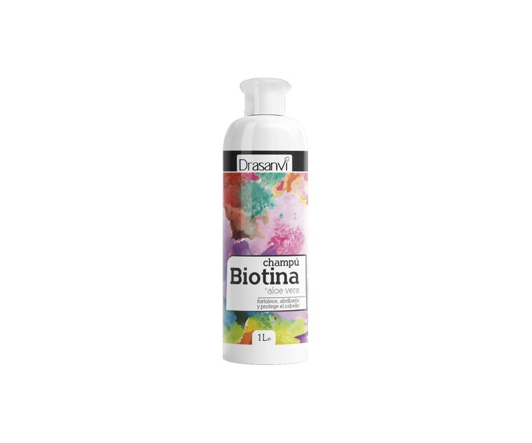 Champú Biotina y Aloe Vera 1 L Drasanvi