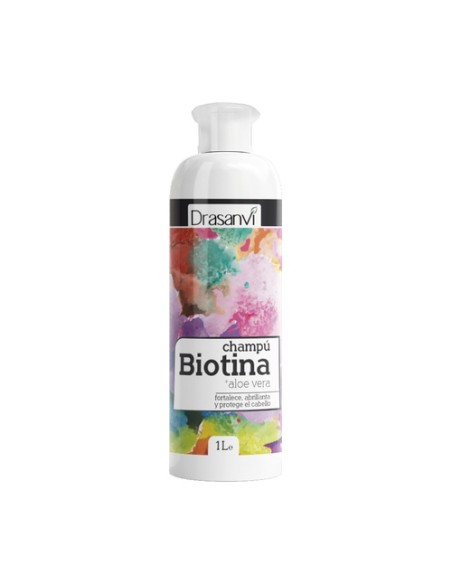 Champú Biotina y Aloe Vera 1 L Drasanvi