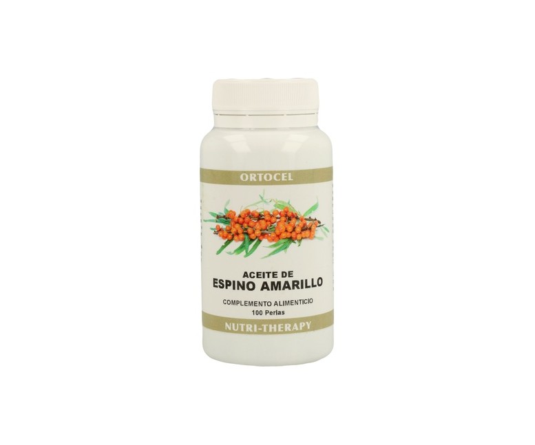 Espino Amarillo 100 perlas de 500mg Ortocel Nutri Therapy