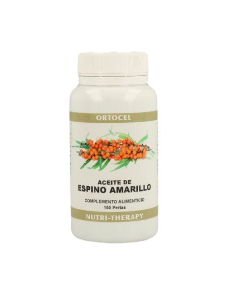 Espino Amarillo 100 perlas de 500mg Ortocel Nutri Therapy