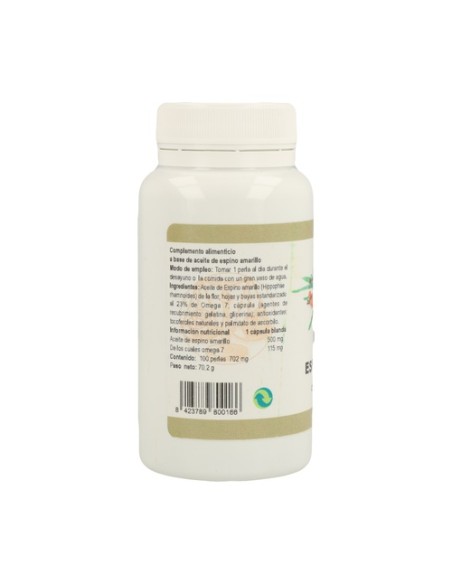 Espino Amarillo 100 perlas de 500mg Ortocel Nutri Therapy