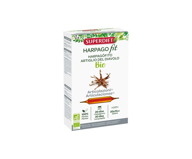 Harpagofit Bio 20 ampollas de 15ml Superdiet