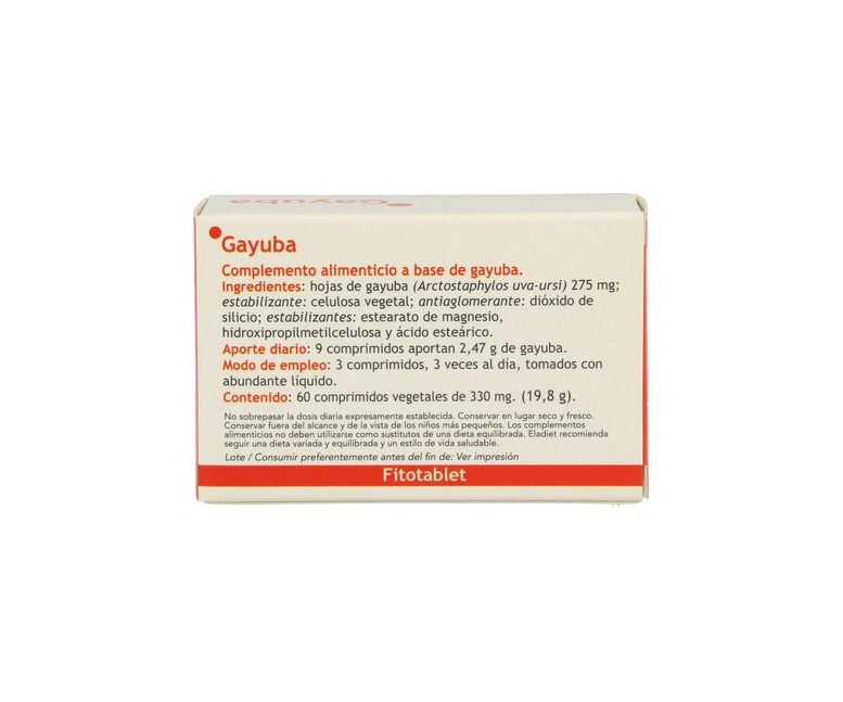 Gayuba 60 comprimidos Eladiet