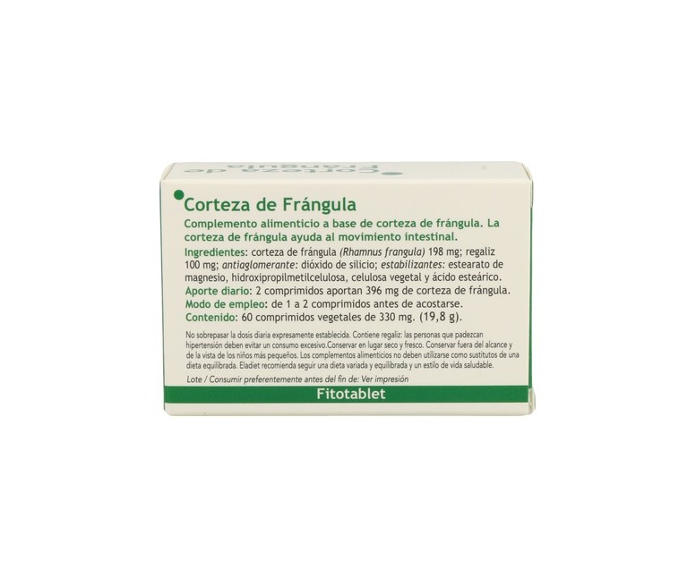 Frángula 60 comprimidos Eladiet