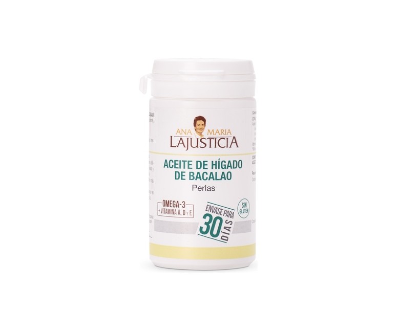 Aceite Hígado Bacalao 90 perlas de 693mg Ana Maria Lajusticia