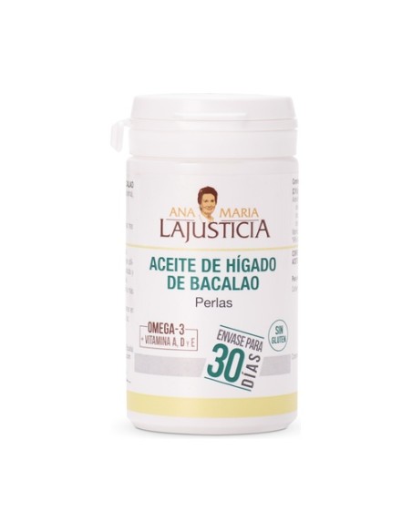 Aceite Hígado Bacalao 90 perlas de 693mg Ana Maria Lajusticia