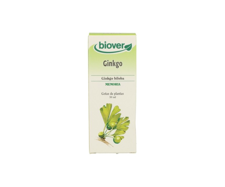 Ginkgo Biloba Bio 50 ml de aceite esencial Biover