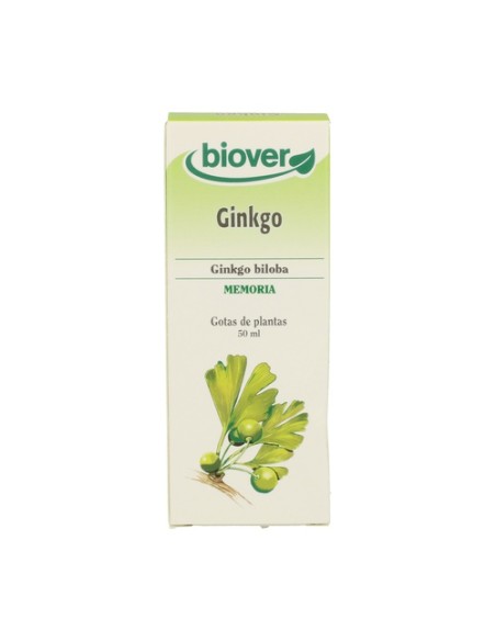 Ginkgo Biloba Bio 50 ml de aceite esencial Biover