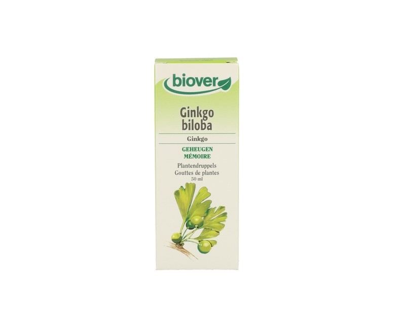 Ginkgo Biloba Bio 50 ml de aceite esencial Biover