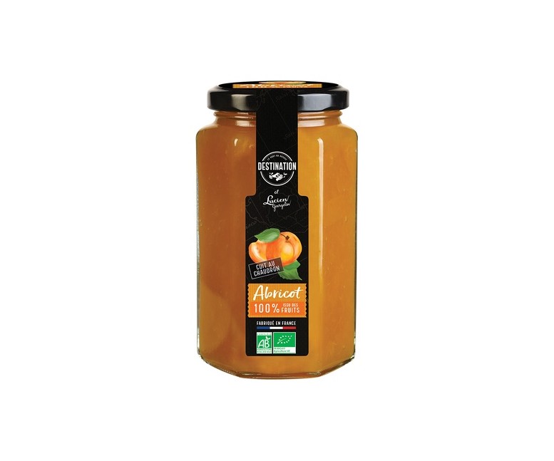 Mermelada de albaricoque Bio 300 g Destination Bio