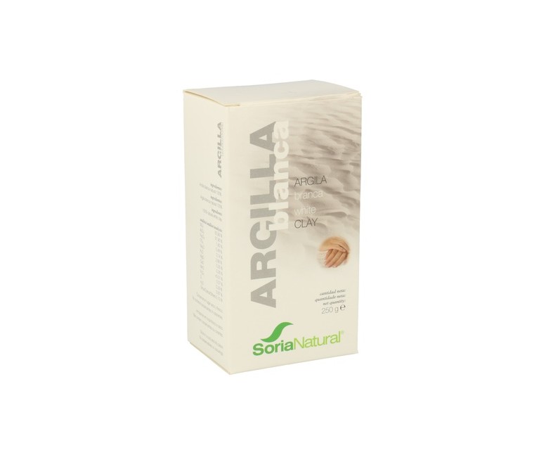 Arcilla Blanca 250 g de polvo Soria Natural