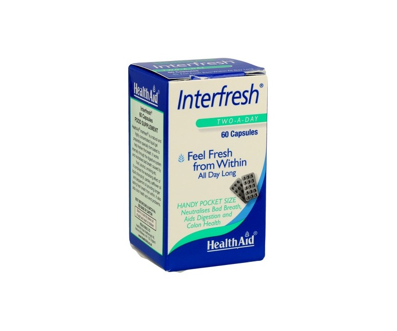 Interfresh 60 cápsulas Health Aid