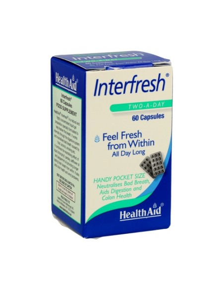 Interfresh 60 cápsulas Health Aid
