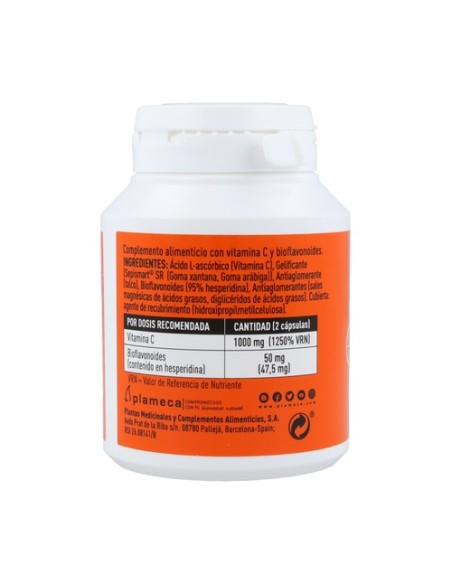 Vitamina C 120 cápsulas Plameca