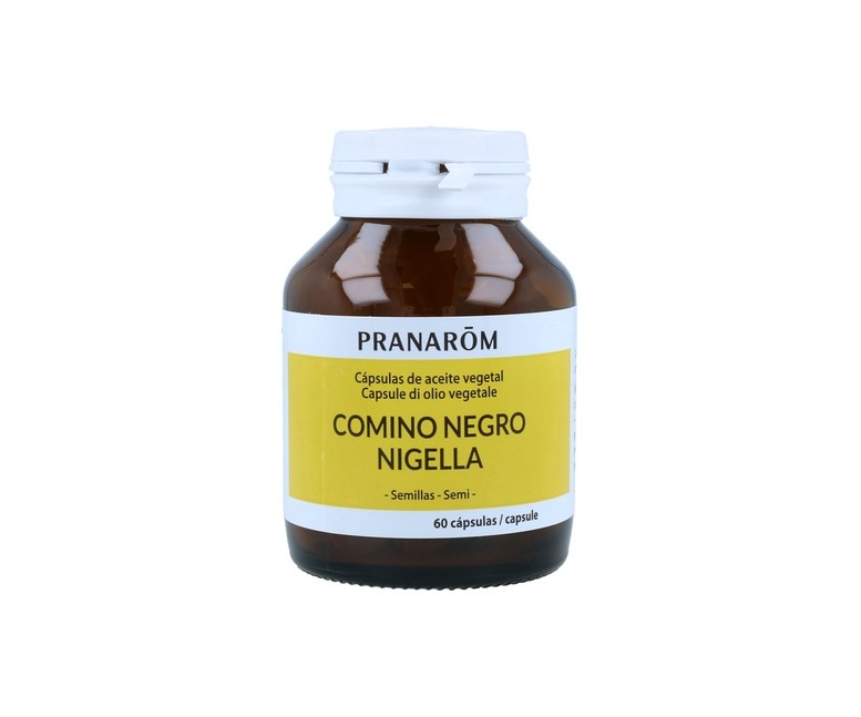 Cápsulas de Aceite Vegetal de Comino Negro 60 cápsulas Pranarom