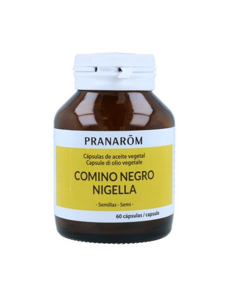 Cápsulas de Aceite Vegetal de Comino Negro 60 cápsulas Pranarom