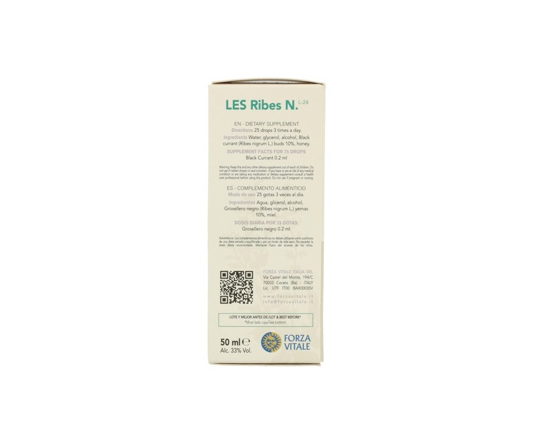 LES Ribes Nigrum 50 ml Forza Vitale