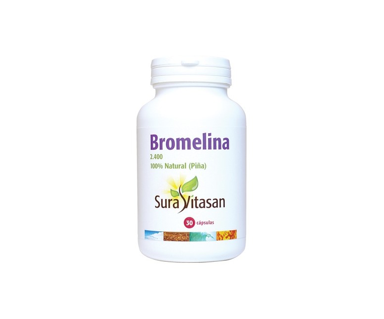 Bromelina 30 cápsulas Sura Vitasan