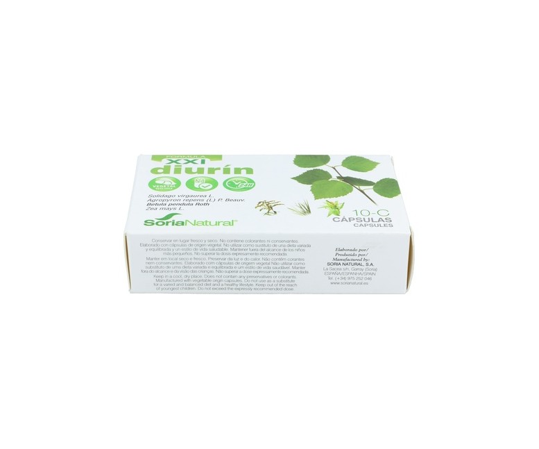 10 C Diurín (Fórmula XXI) 30 cápsulas Soria Natural