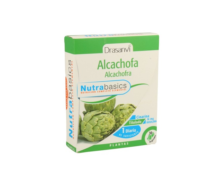 Nutrabasics Alcachofa 30 cápsulas Drasanvi