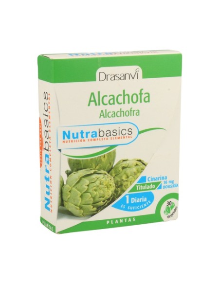 Nutrabasics Alcachofa 30 cápsulas Drasanvi
