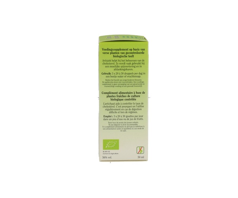 Cynara Scolymus (Alcachofa) Bio 50 ml Biover
