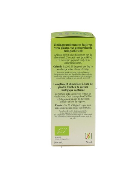 Cynara Scolymus (Alcachofa) Bio 50 ml Biover