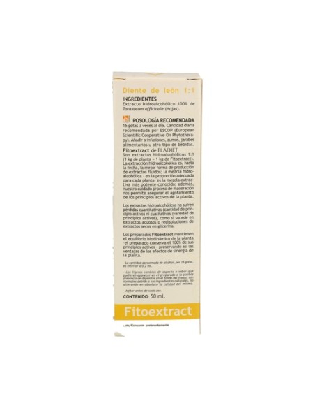 Extracto de Diente León 50 ml Eladiet