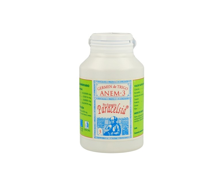 Paracelsia 3 Anem 200 comprimidos Paracelsia