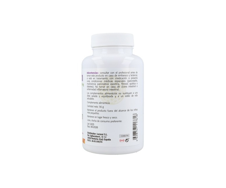 Pancreatin 120 cápsulas de 928mg Sura Vitasan