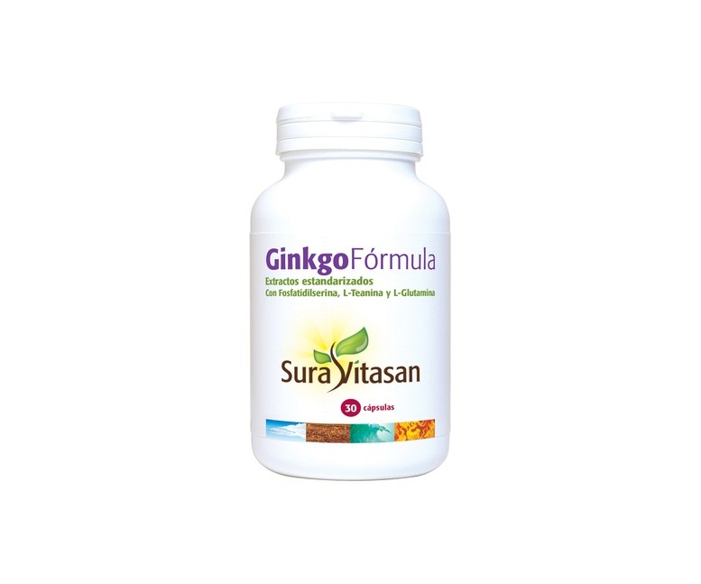 Ginkgo Fórmula 30 cápsulas de 576mg Sura Vitasan