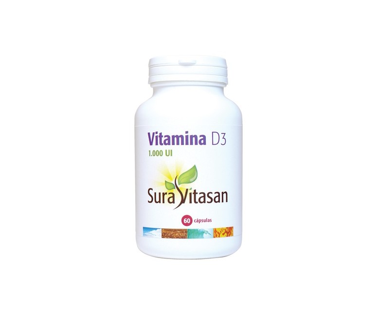 Vitamina D3 60 cápsulas Sura Vitasan