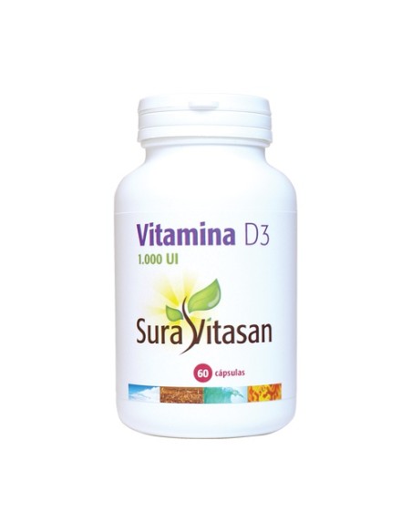 Vitamina D3 60 cápsulas Sura Vitasan
