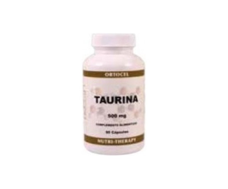 Taurina 90 cápsulas de 500mg Ortocel Nutri Therapy