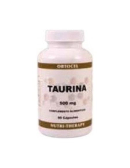 Taurina 90 cápsulas de 500mg Ortocel Nutri Therapy