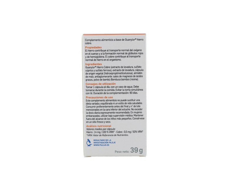 Oligobiane Fecu 90 cápsulas Pileje